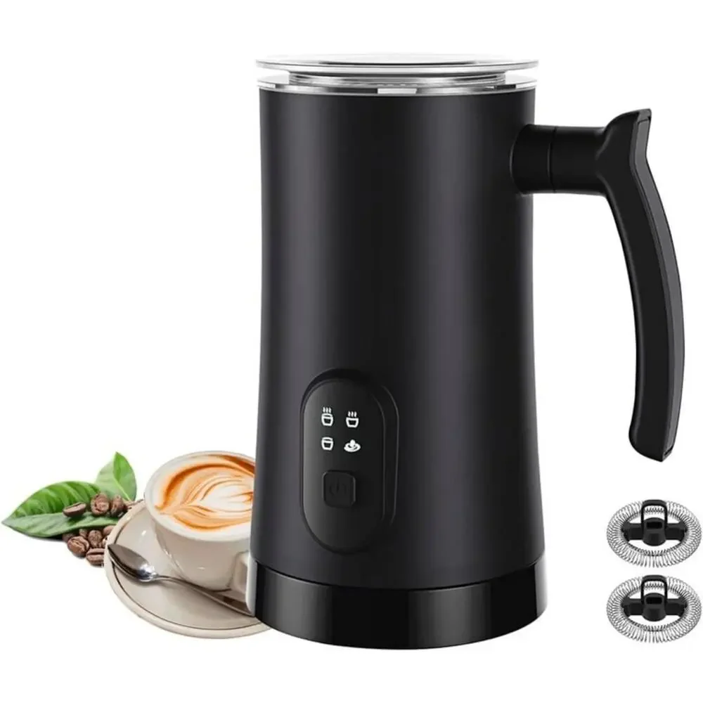TARGET Matte Black Stainless Steel Coffee Tea Cocoa Milk Frother Electric Warmer